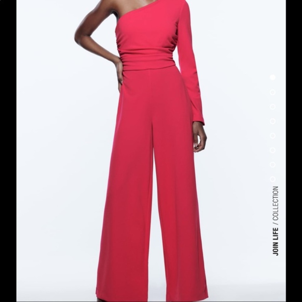Zara asymmetrical jumpsuit. - Picture 4 of 10